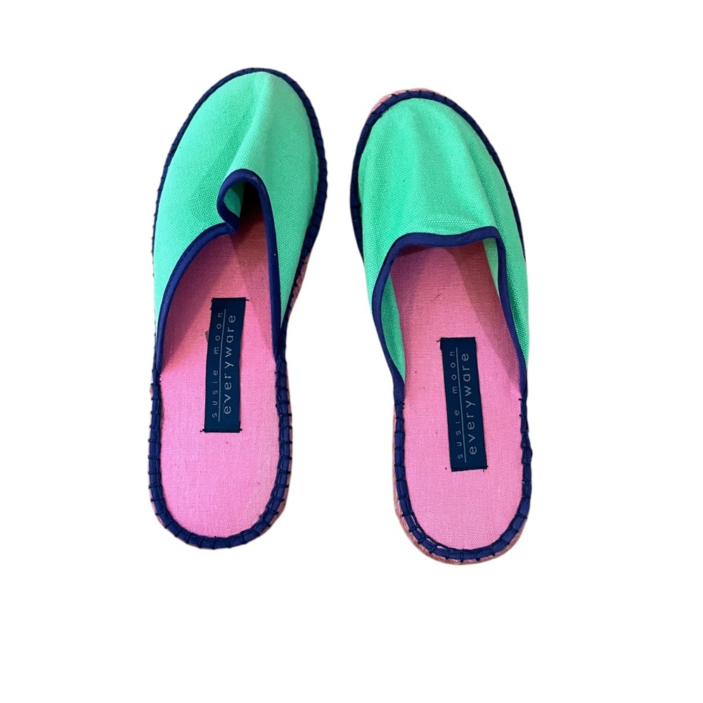 Susie Moon Everyware 90's Cotton Espadrille Slide Size Women's 9